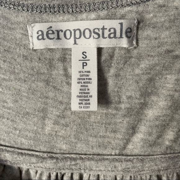 Aeropostale flowy button up vest - Picture 3 of 3